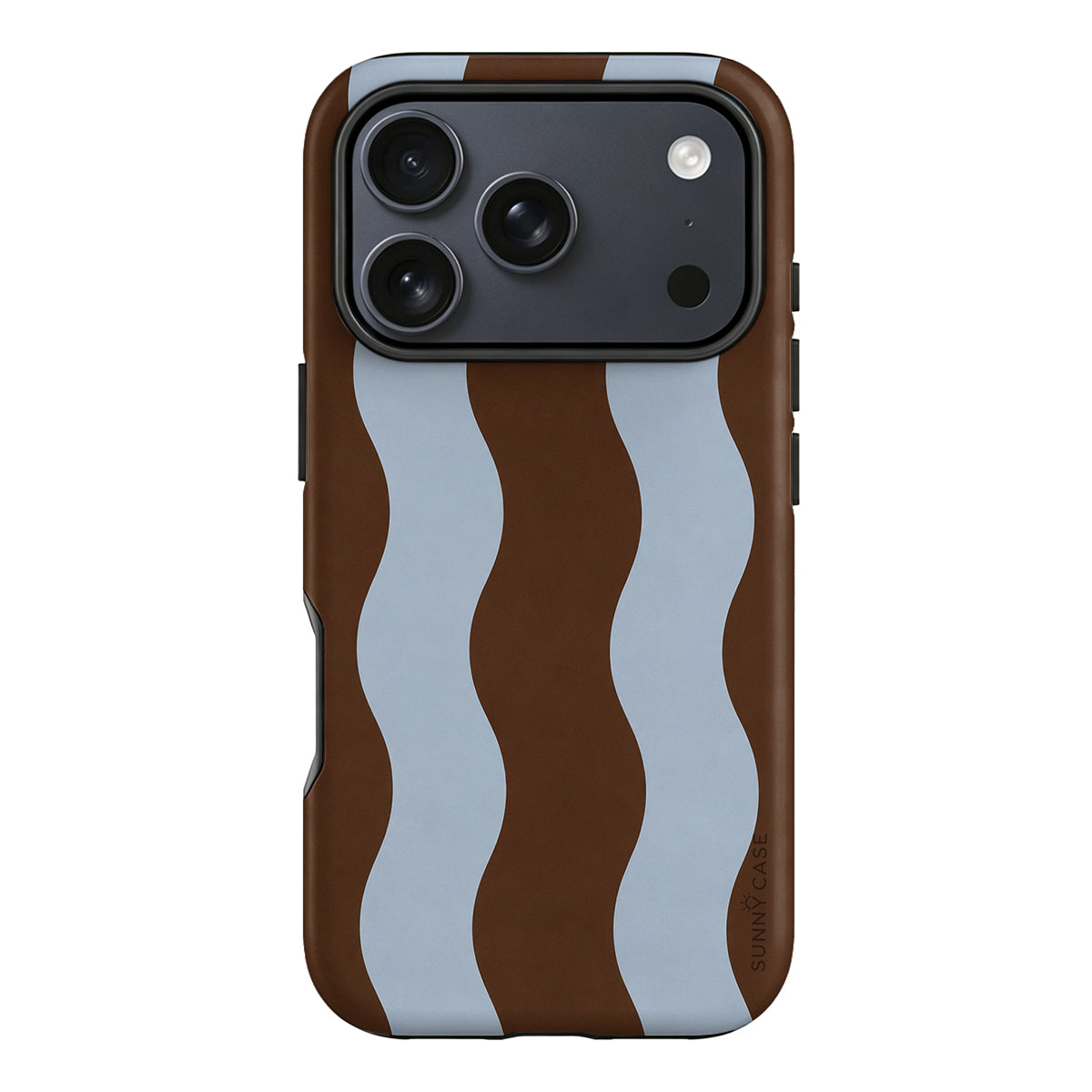 Blue Cocoa Wave Phone Case