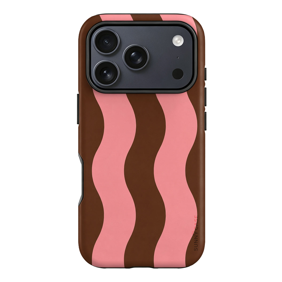 Berry Cocoa Wave Phone Case