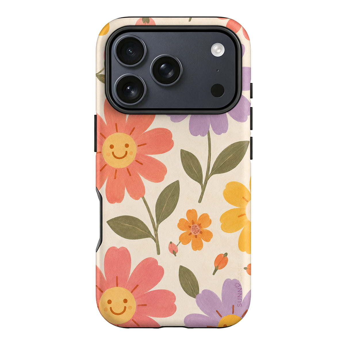 Sunny Bouquet – Retro Floral Phone Case